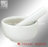 Porcelain Mortar and Pestle