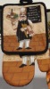 Wholesale coated oven mitt