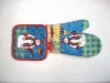 Wholesale printed oven mitts and pot holder