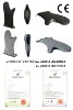 Oven Mitts (flame retardant & heat resistant with safe thumb guard),ITEM:15BK-B