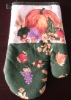 Printed oven mitt