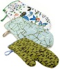 100% Cotton Printed Oven Mitt