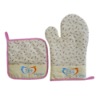 oven mitt and potholder/cotton potholder/microwave oven glove