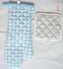 oven mitt and potholder