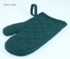 Wholesale 100%cotton oven mitt and pothold (G-003)