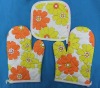 Wholesale cotton oven mitts set