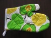 Wholesale Cotton canvas printed oven mitt