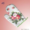 Wholesale 100% cotton printed kitchen oven glove