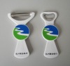 Plastic bottle opener