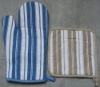 Wholesale oven mitt with pot holders