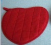 Wholesale 100%cotton fabric printed oven mitt