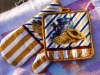 Wholesale promotion oven mitt with pot holders