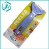 Wholesale Fashional light blue plastic and stainless steel peeler