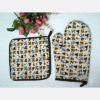 Wholesale new design oven mitt with pot holders