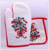 Wholesale fashion oven mitt with pot holders