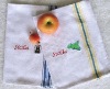 Wholesale yarn dyed embroidery dish cloth