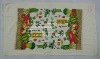Wholesale 37*64cm*56g 100% cotton kitchen tea towels