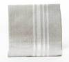 Wholesale White Stripes Natural Linen Tea Towels