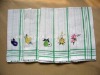 Wholesale 100% cotton printed christmas tea towel