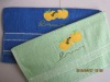 Wholesale 21s 100% cotton dobby embroidered tea towel