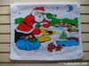 Wholesale 100% cotton printed christmas tea towel