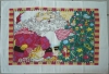 Wholesale printing tea towel with christmas design