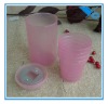 Fashion Design Plastic Cups,wiht Bottle Opener