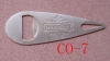 Wholesale Deluxe 18/0 or # 430 Stainless Steel Can & Bottle Opener with satin finish