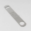 Wholesale Stainless steel bottle opener with debossed logo