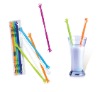 muddler, plastic stirrer, drink stirrer