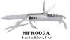 Wholesale (MFK007A) 3.5" 7 Fold Multi-Function Pocket Knife