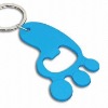 Wholesale PVC bottle opener keyring