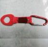 carabiner with bottle hanger holder