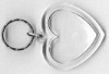 blank plastic keychain