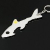 Wholesale promotion fish shape bottle opener keyholder