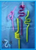 2011 fashion plastic drinking straw