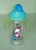 Wholesale baby sippy/training cup with straw and cover/lid