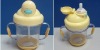 Wholesale baby training/sippy cup with straw , handle and cover/lid