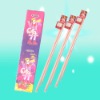 Wholesale Long straw Strawberry Flavor Powder candy