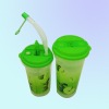 Wholesale plastic straw cup