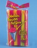 Wholesale plastic spoon drinking straw bag pack