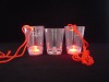 LED flashing plastic wine cup geat for party