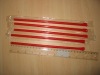 Wholesale PVC packing individual film wrapped spoon drinking straw