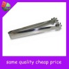 Wholesale Stainless Steel Ice Tongs with Mirror Surface Finish, Customized Logos are Accepted;