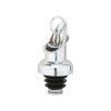 bottle pourer,made of stainless steel and plastic