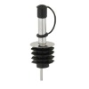 bottle pourer,made of stainless steel and plastic