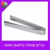 Wholesale Stainless Steel Ice Tongs with Mirror Surface Finish, Customized Logos are Accepted;