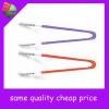 Wholesale stainless steel Ice Tongs with Violet and Red Handle, Customized logos are Welcome;