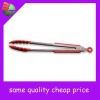 Wholesale stainless steel ice tong with plastic handle;Promotional ice tong;