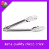 Wholesale Stainless steel Kitchen Serving Tongs; Promotional high quality ice tong;